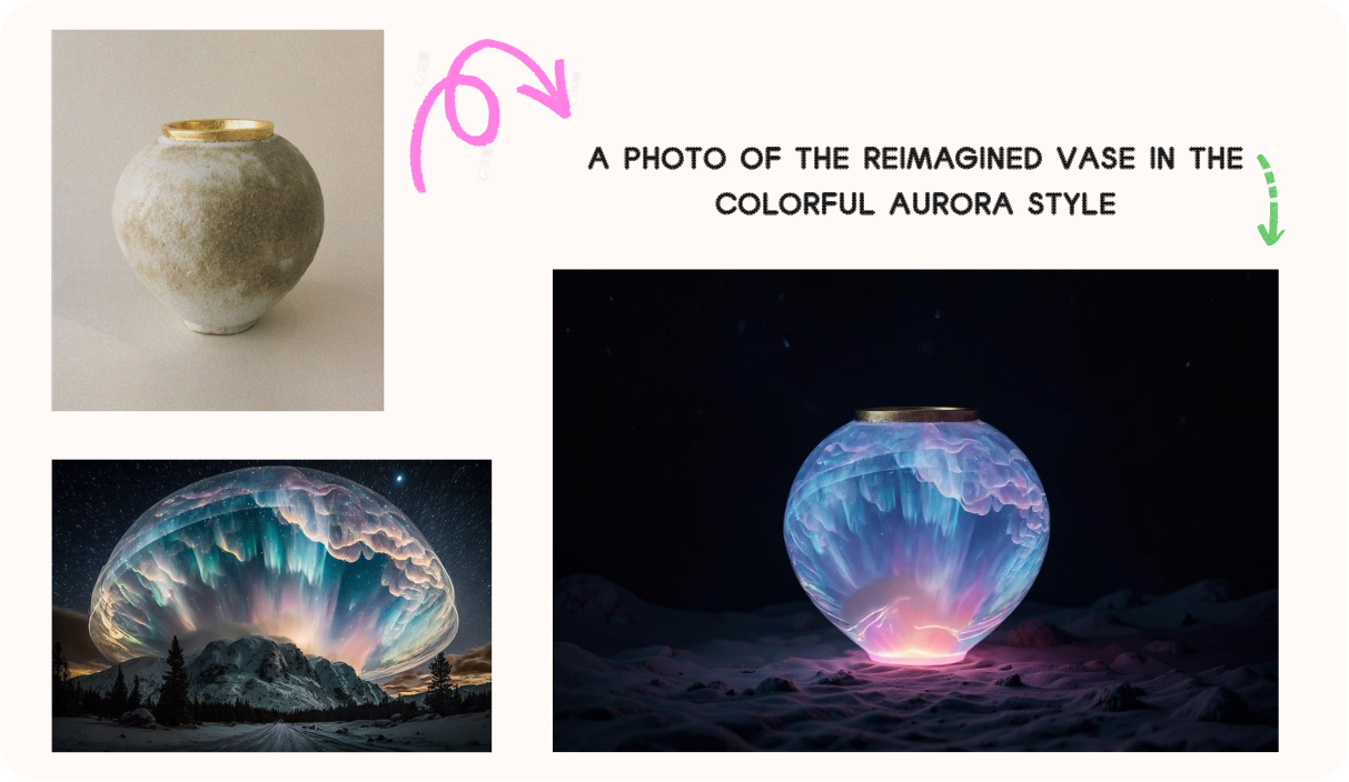 Combine Images Of Two Objects
